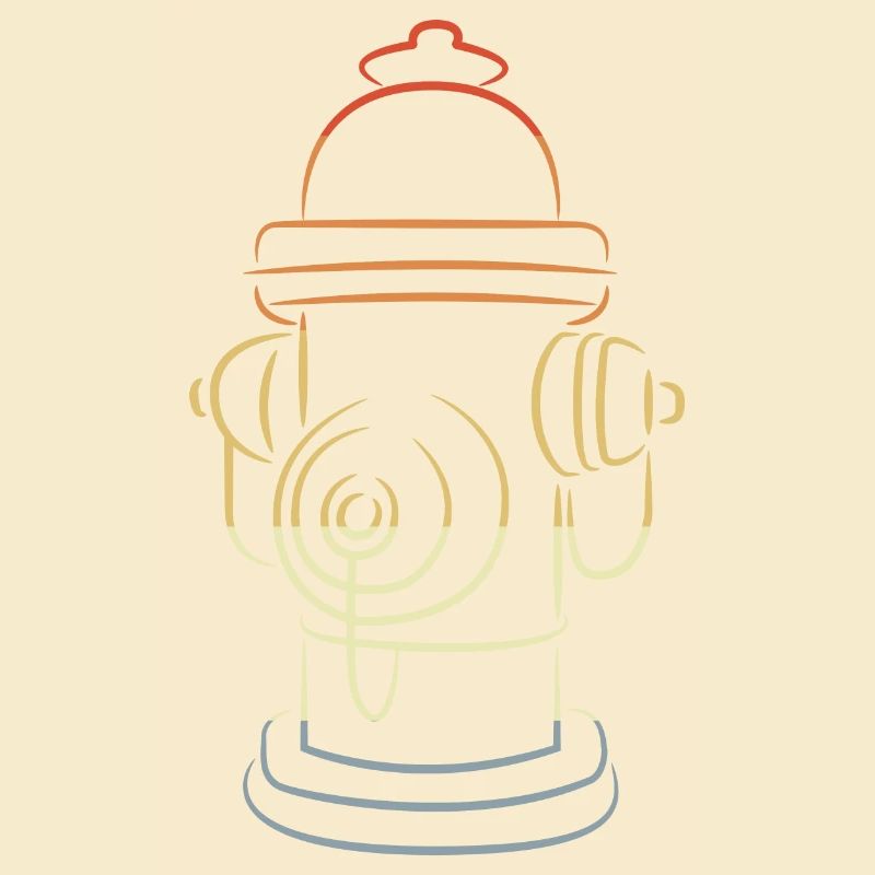 Retro Fire Hydrant