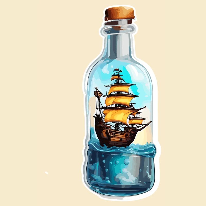 Ship in a Bottle / Message in a Bottle / Ahoy / Anchor