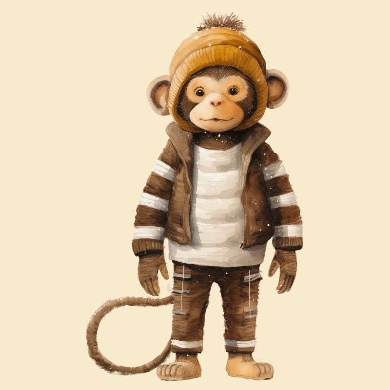 Cheeky Monkey Playful Tee