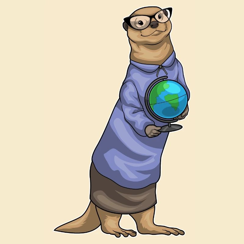 Otter Lehrer Globus Geschichte