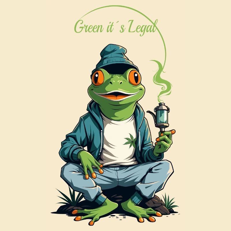Frog with whistle