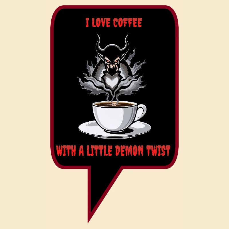 Dämonischer Twist im Kaffee