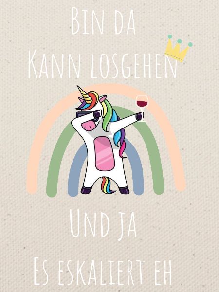 Unicorn Regenbogen Eskalation