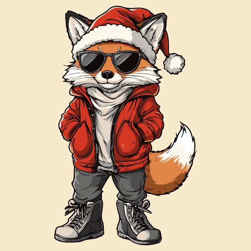 Fuchs Weihnachten Winter
