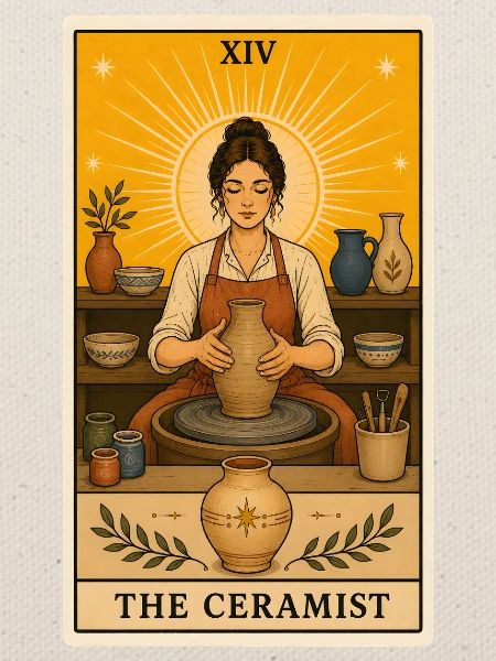 Keramikerin | Töpfern Kunst Tarot