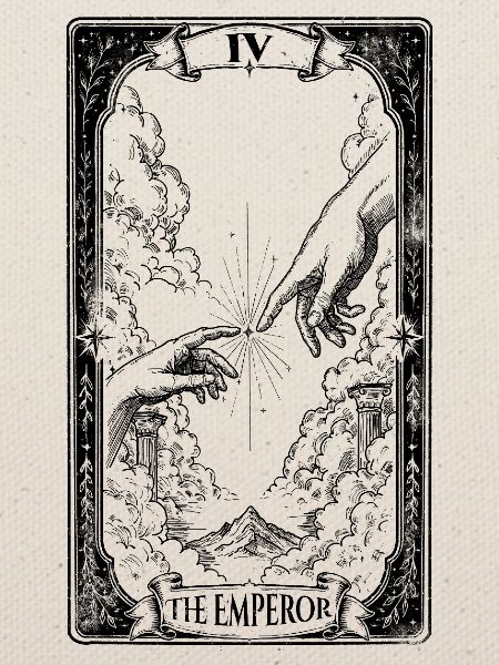 Der Kaiser – Die Erschaffung der Adam-Tarotkarte