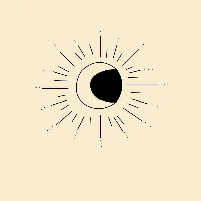 Sun and moon