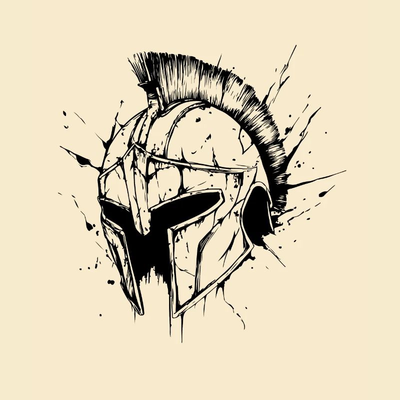 Spartaner Helm Krieger