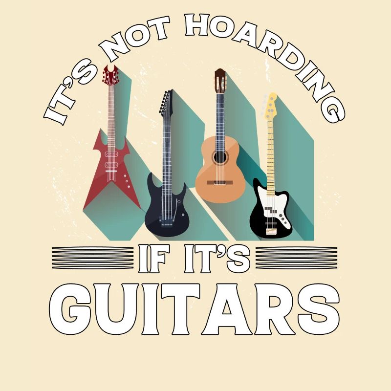 It's not hoarding if it's guitars