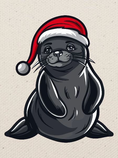 Robbe Tier Weihnachten