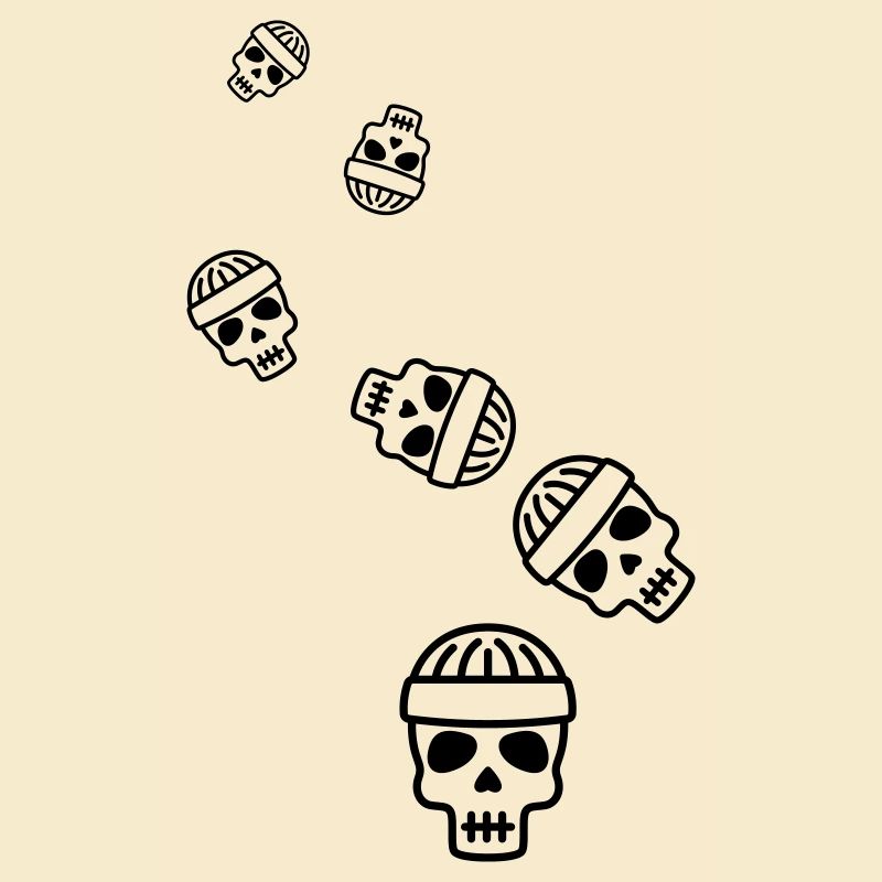 Skull kopf icon