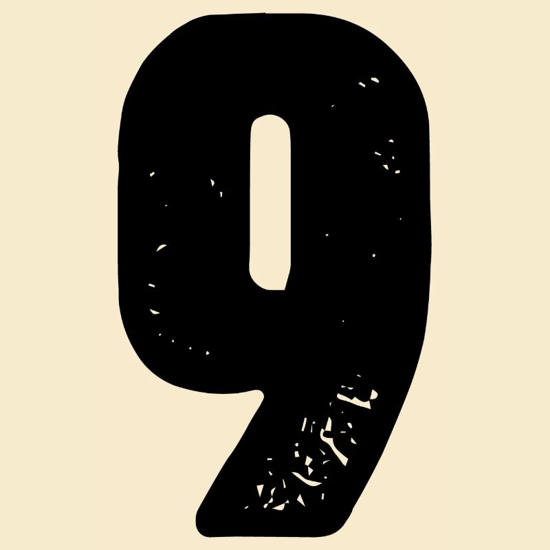 Maillot à 9 chiffres