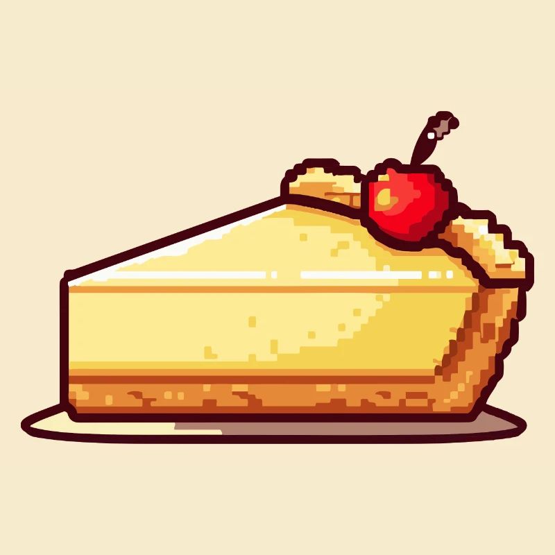 Käsekuchen Pixel