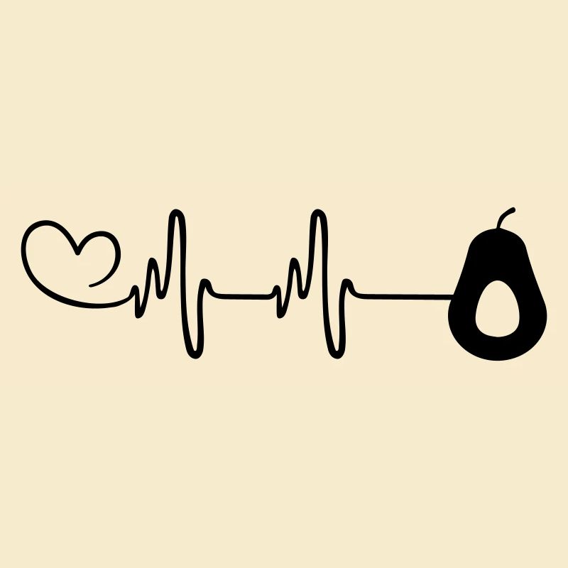Avocado pulse heartbeat