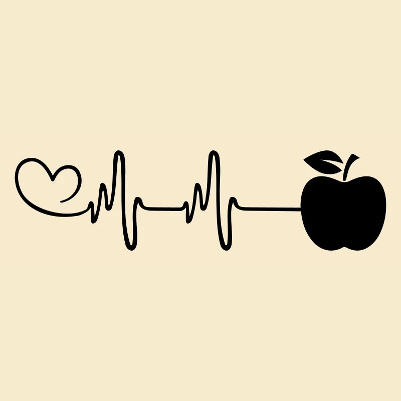 Apple icon pulse heart