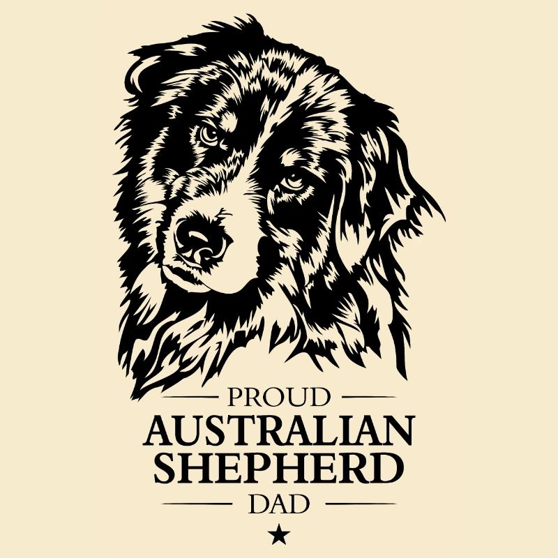 Australian Shepherd Dad Hunde Hund Wilsigns