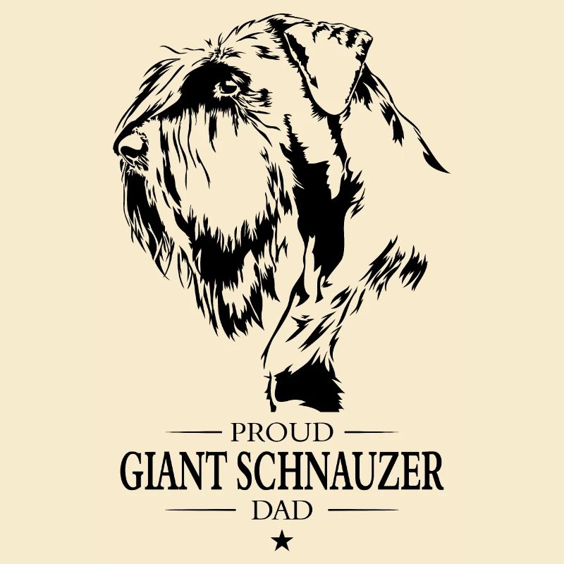 Schnauzer géant papa chien chien Wilsigns