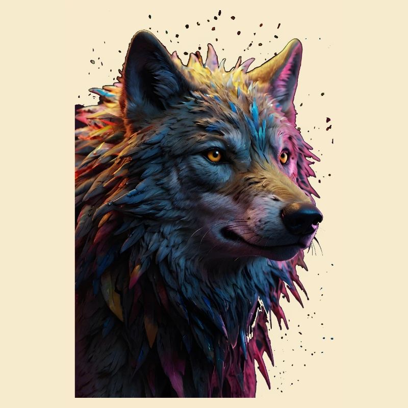 Wolf Wolf Head Predator Gift