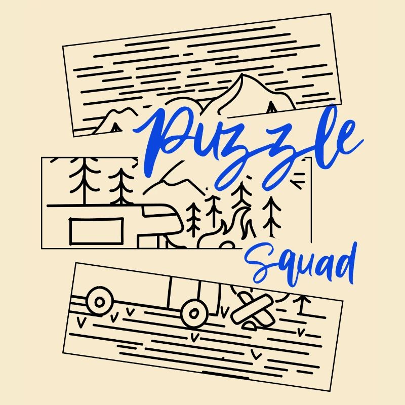 Puzzle Squad Hobby Puzzling Ironic Saying Jigsaw