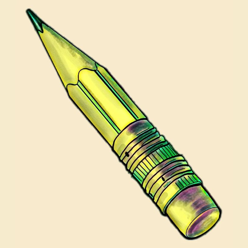 Bleistift gelb