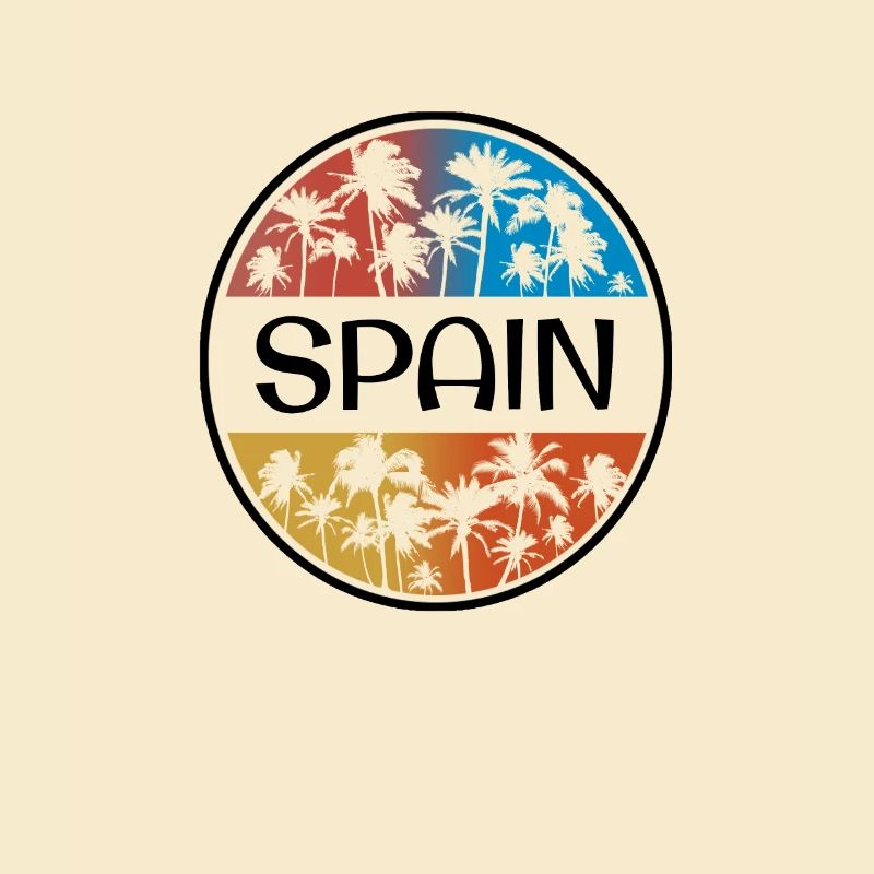 Espagne Palmier Souvenir de vacances élégant