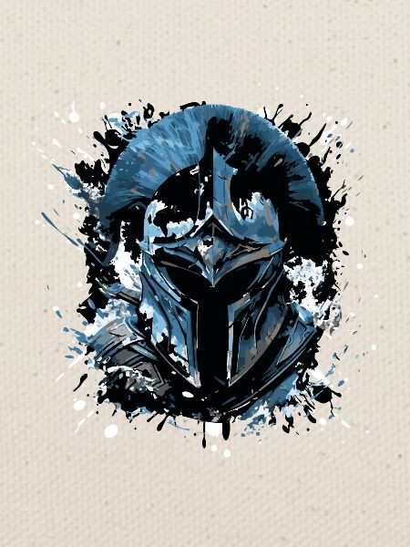 Spartan Helm Symbol Gladiator