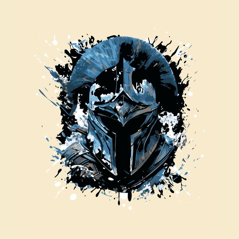 Spartan Helm Symbol Gladiator