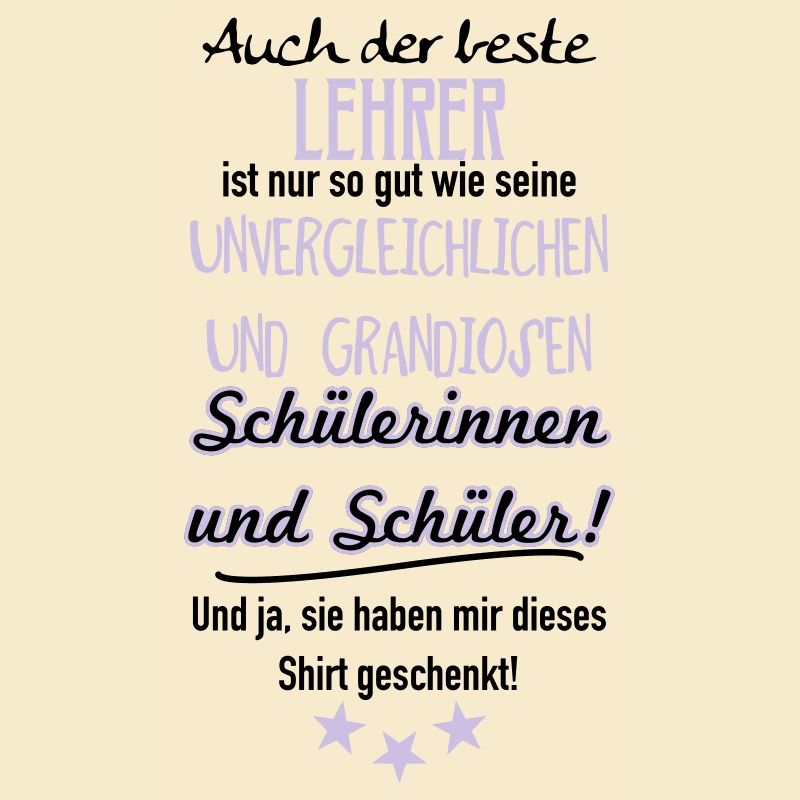 Bester Lehrer Shirt