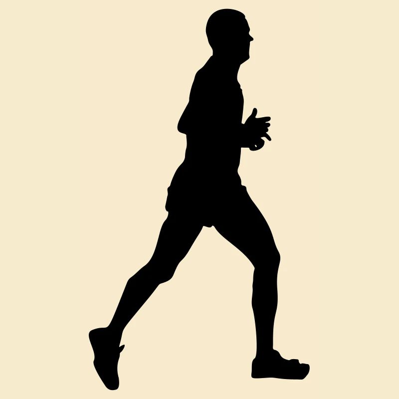 Jogging race human gift idea health