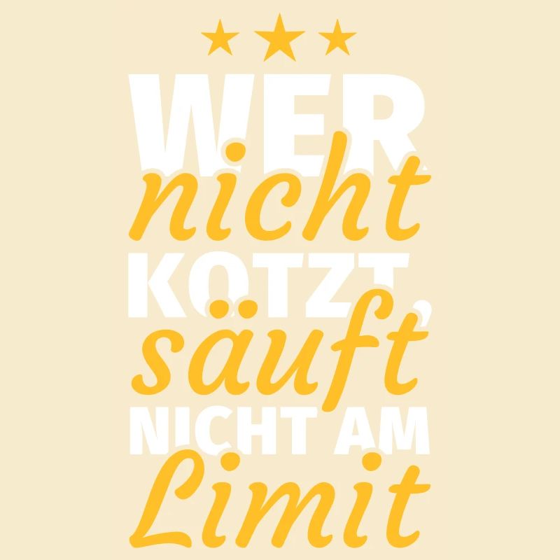 Wer nicht kotzt säuft nicht am Limit