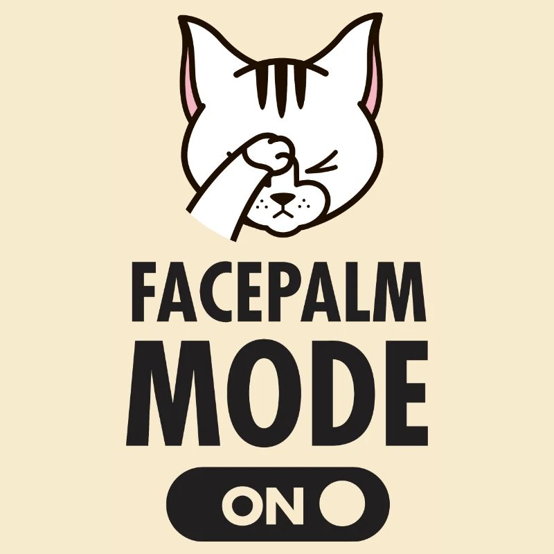 Chat - Mode Facepalm activé