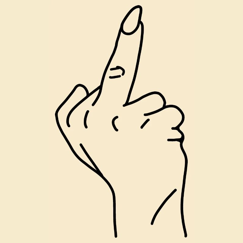 Mittelfinger