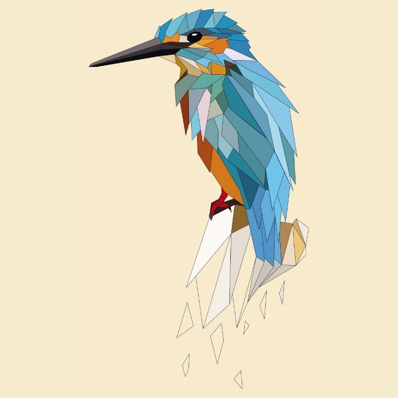Oiseau de glace Polygone