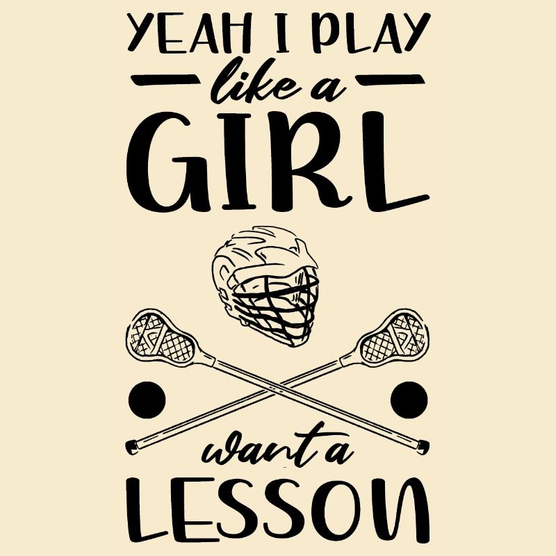 Lacrosse Mädchen