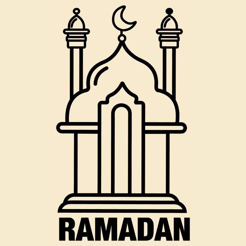 Ramadan Mosque transparent