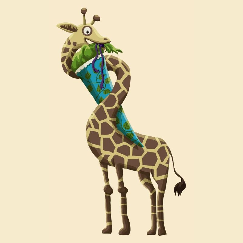 Giraffe Schultüte