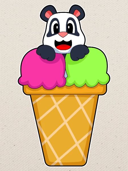 Panda Waffeleis