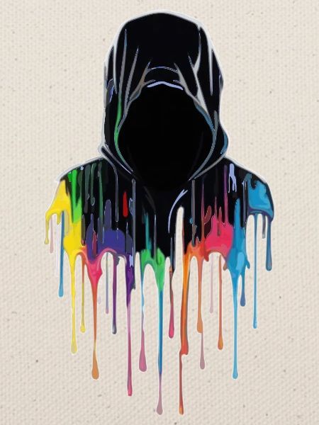 Coloured hoodie