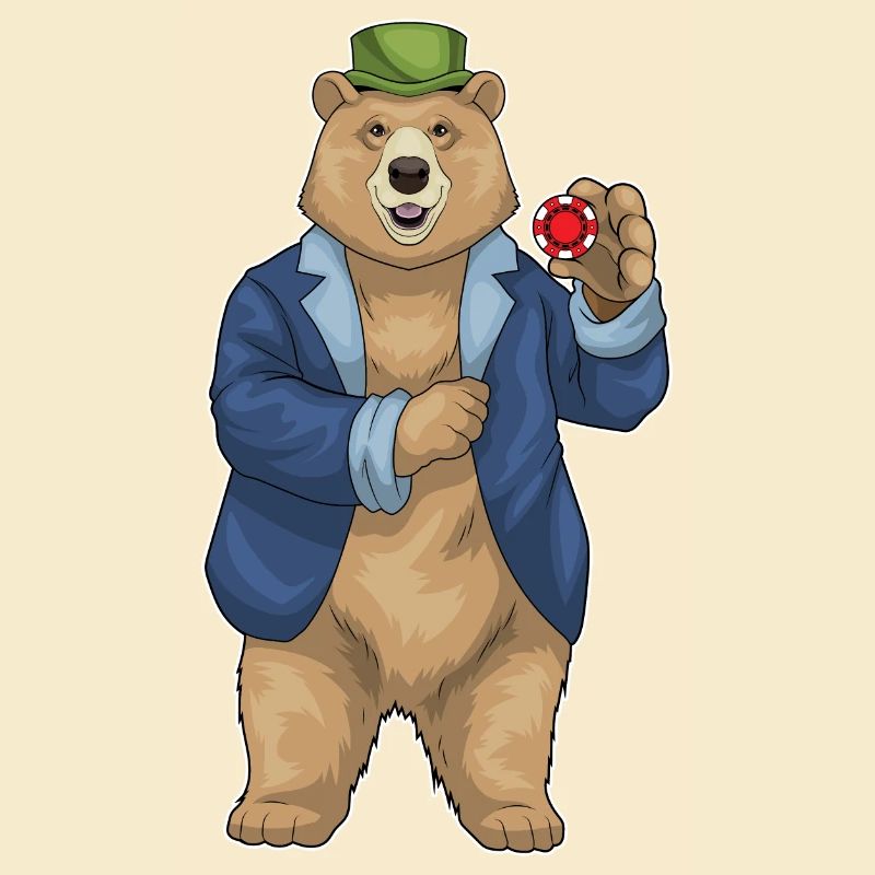 Bear Poker Jetons de poker