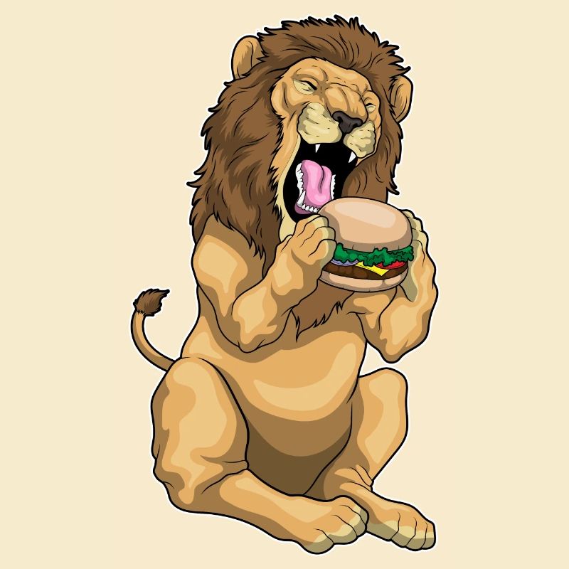 Löwe Cheeseburger