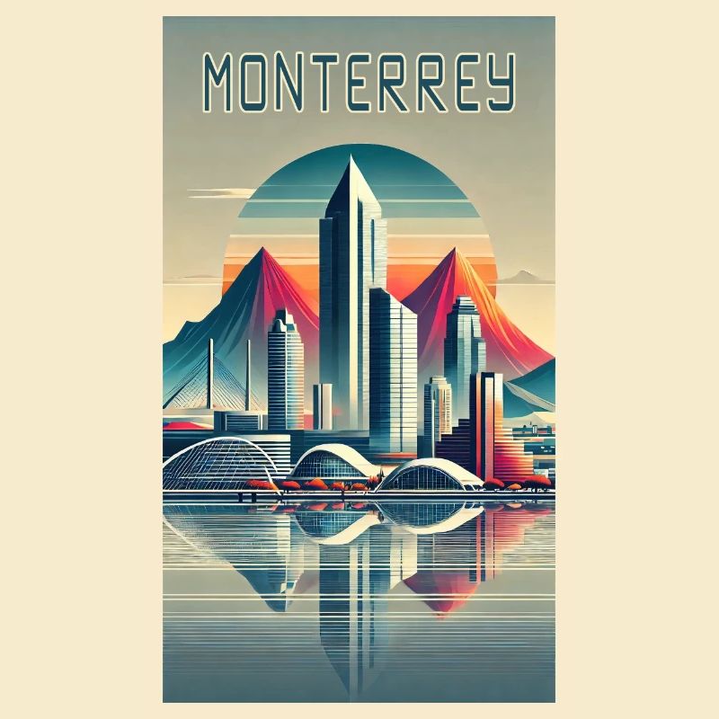Design moderne de Monterrey, Mexique