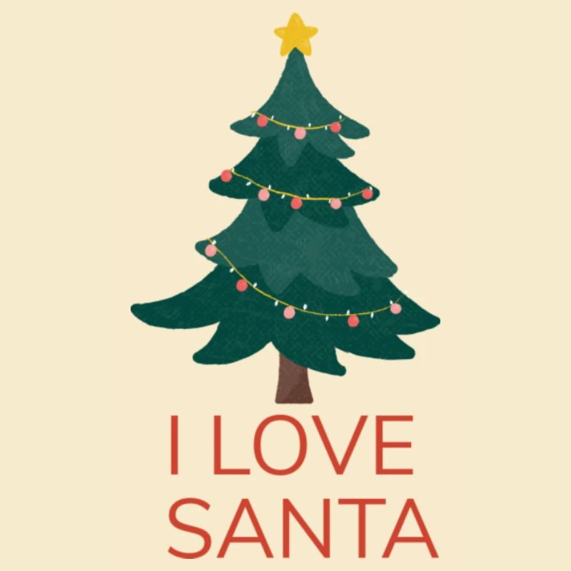 Ich liebe den Weihnachtsmann