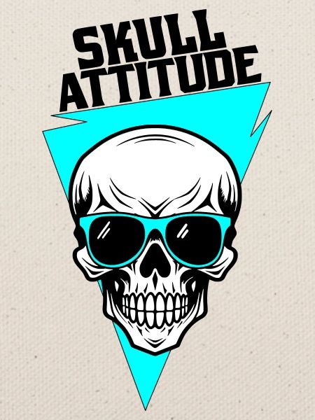 Skull with Glasses