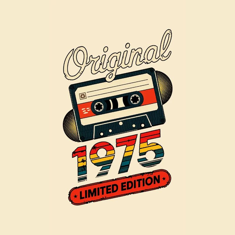 Millésime 1975 – Style rétro classique