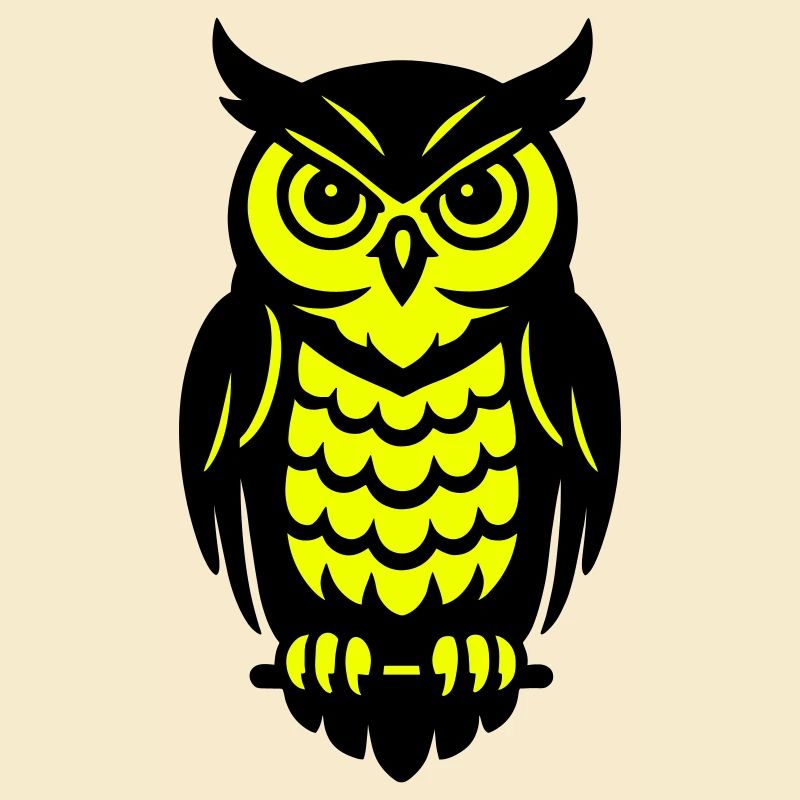 Pop Art Eulen Design