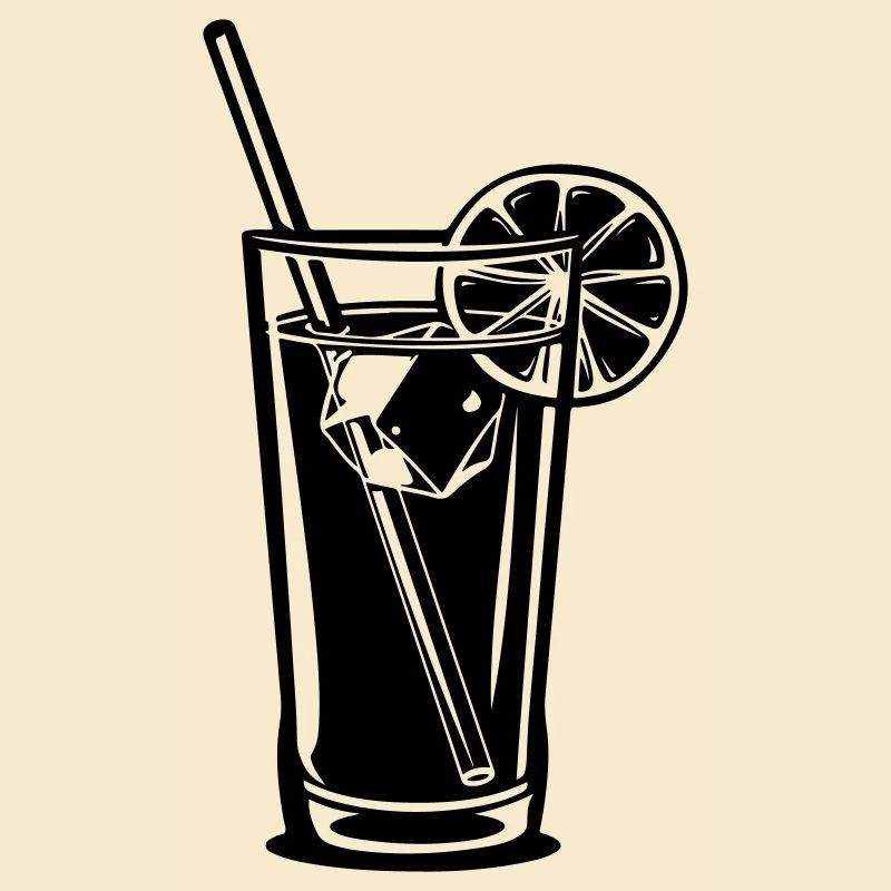 Zitronen-Trinkglas
