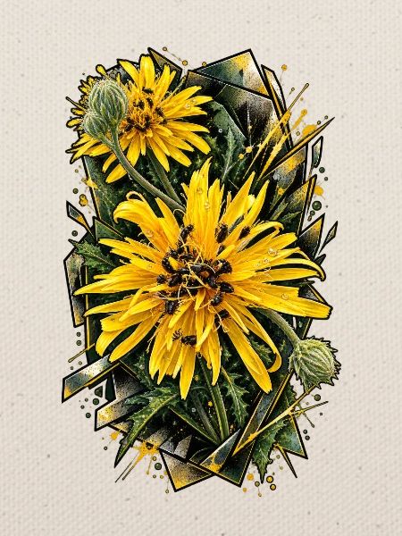 Sonnenblumen Prisma Blütenkunst
