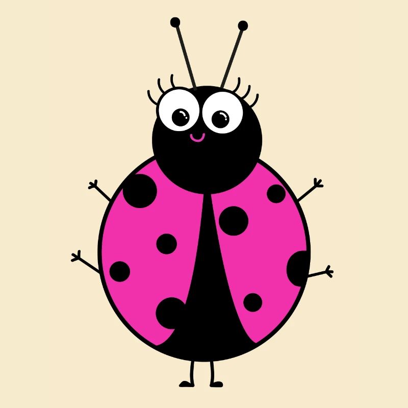 Marienkäfer Pink