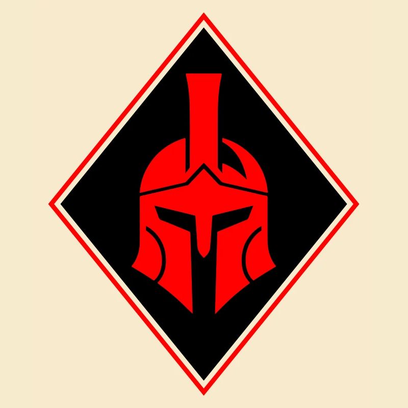 Spartan Helmet Logo Gladiator