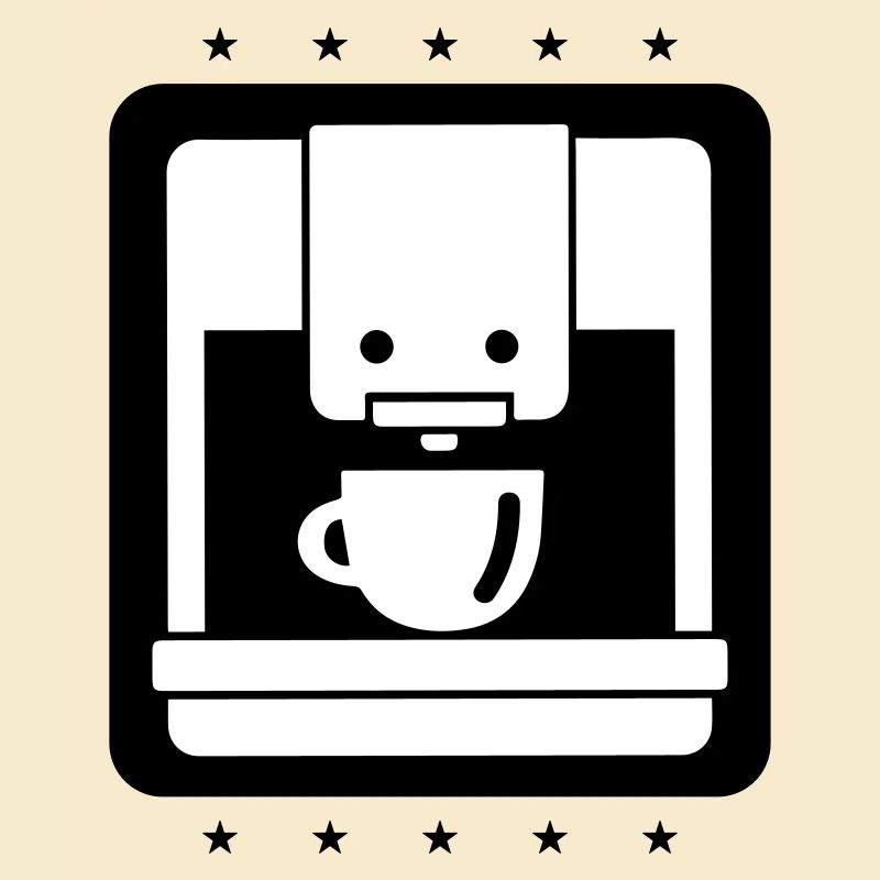 Coffee machine icon